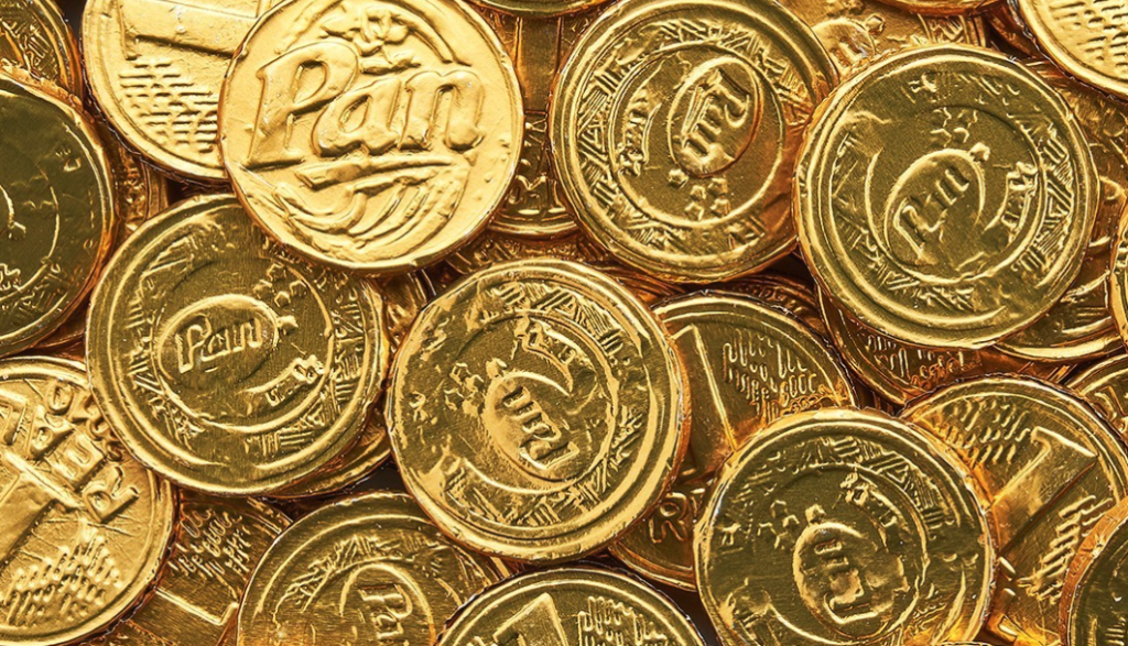 Moedas de chocolate da Pan (Foto: Reprodução/Instagram)