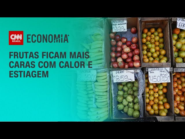 Frutas ficam mais caras com calor e estiagem | LIVE CNN