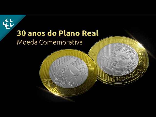 Conheça a moeda comemorativa dos 30 anos do Plano Real