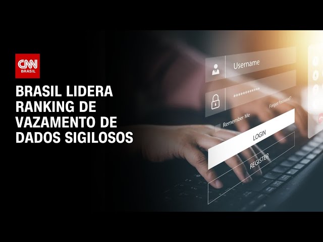 Brasil lidera ranking de vazamento de dados sigilosos | CNN PRIME TIME