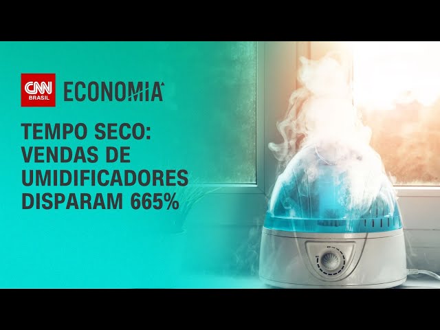 Tempo Seco: vendas de umidificadores disparam 665% | CNN NOVO DIA