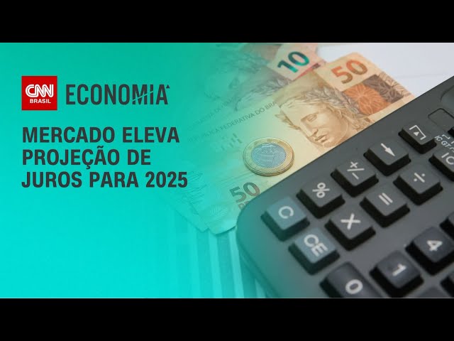 Mercado eleva projeção de juros para 2025 | CNN PRIME TIME