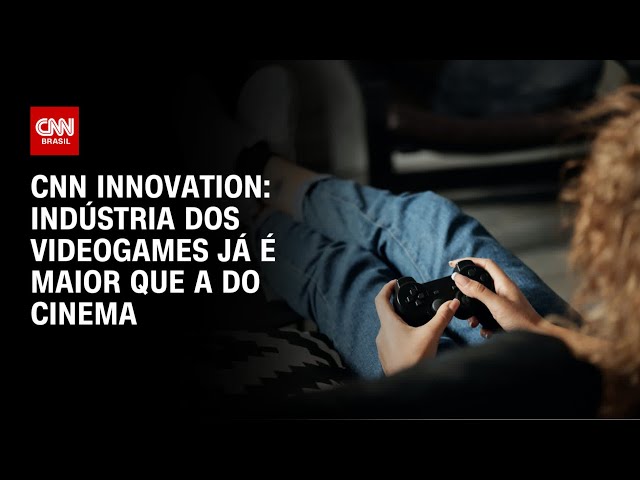 CNN Innovation: Indústria dos videogames já é maior que a do cinema | CNN PRIME TIME