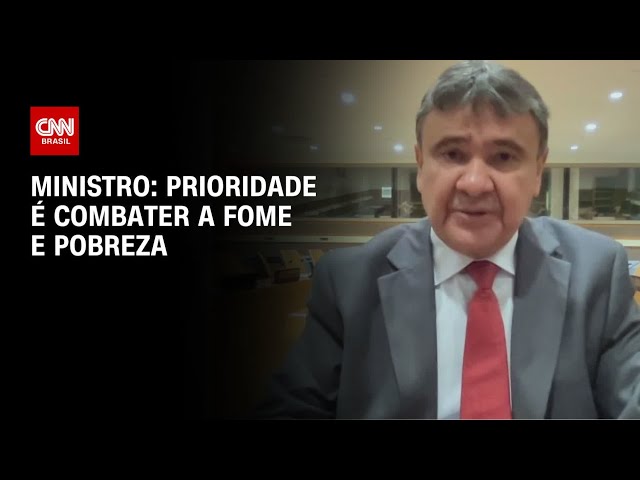 Prioridade é combater a fome e pobreza, diz ministro | CNN 360°