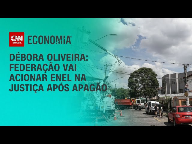 Débora Oliveira: Federação vai acionar Enel na justiça após apagão | CNN NOVO DIA