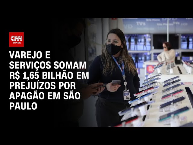 Varejo e serviços somam R$ 1,65 bilhão em prejuízos | CNN PRIME TIME