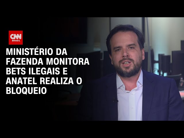 Ministério da Fazenda monitora bets ilegais e Anatel realiza o bloqueio | CNN 360°