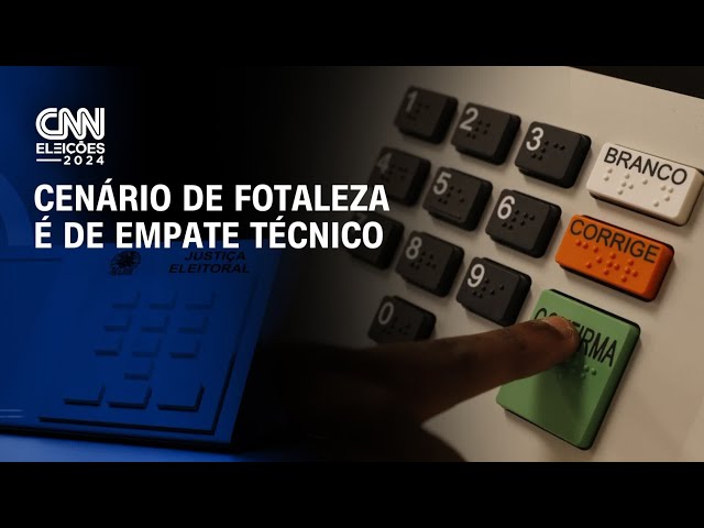 Cenário de Fotaleza é de empate técnico | CNN PrimeTime