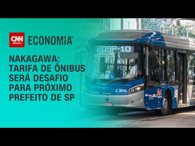 Nakagawa: Tarifa de ônibus será desafio para o próximo prefeito de SP | CNN ELEIÇÕES