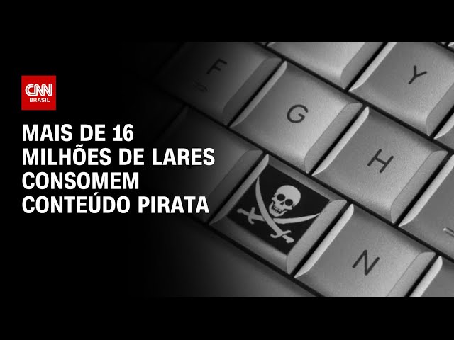 Mais de 16 milhões de lares consomem conteúdo pirata | CNN PRIME TIME