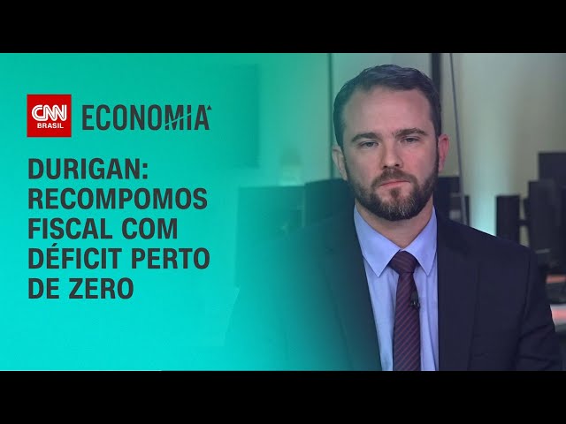 Durigan: Recompomos fiscal com déficit perto de zero | CNN NOVO DIA