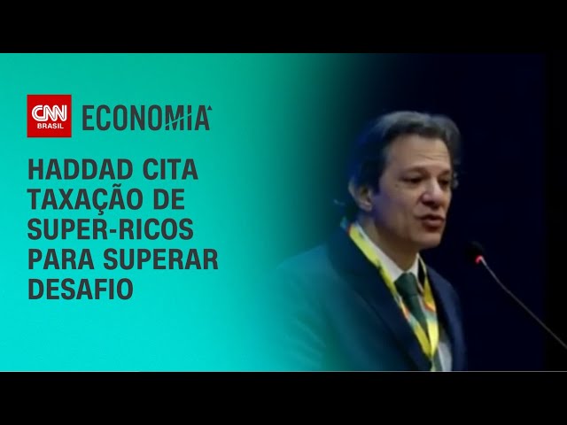 Haddad cita taxação de super-ricos para superar desafio | CNN PRIME TIME