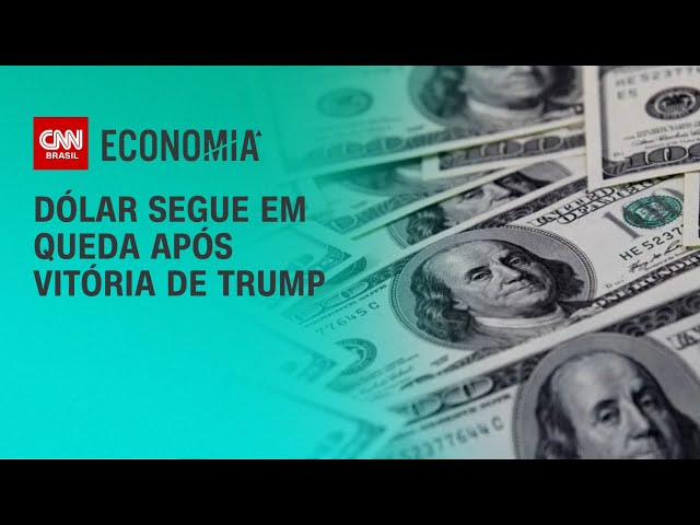 Dólar segue em queda após vitória de Trump | BASTIDORES CNN