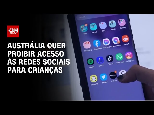 Austrália quer proibir acesso às redes sociais para crianças | CNN 360°