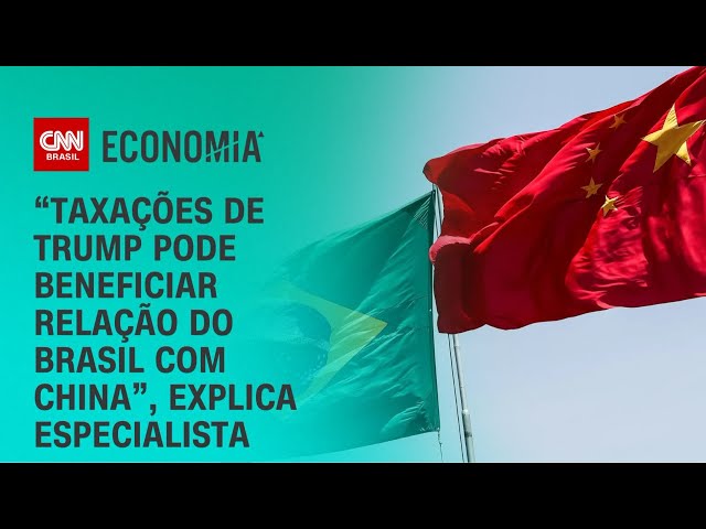 “Taxações de Trump pode beneficiar relação do Brasil com China”, explica especialista | AGORA CNN