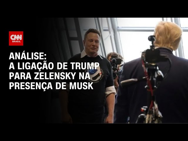 Análise: A ligação de Trump para Zelensky na presença de Musk | WW