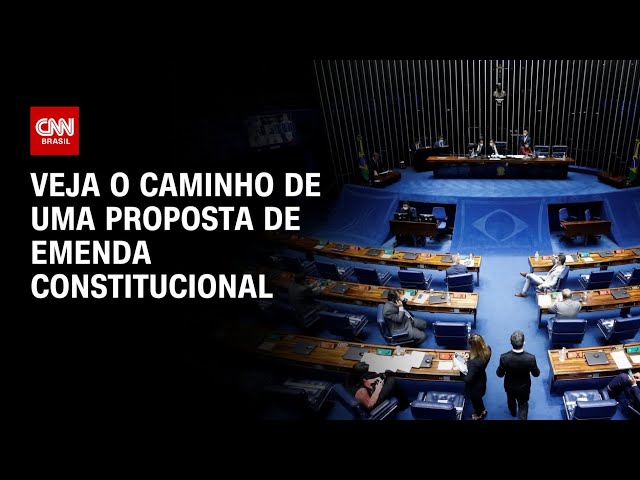 Veja o caminho de uma proposta de emenda constitucional | CNN 360º