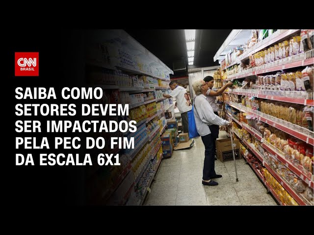 Saiba como setores devem ser impactados pela PEC do fim da escala 6×1 | CNN 360°