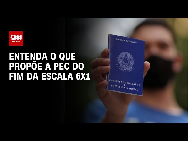 Entenda o que propõe a PEC do fim da escala 6x1 | CNN NOVO DIA