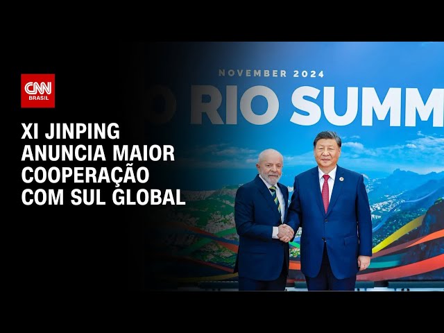 Xi Jinping anuncia maior cooperação com Sul Global | CNN 360°