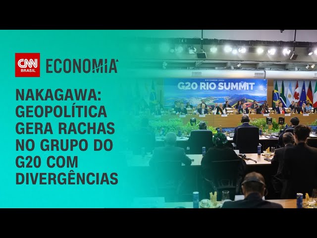 Nakagawa: Geopolítica gera rachas no grupo do G20 com divergências | CNN 360º