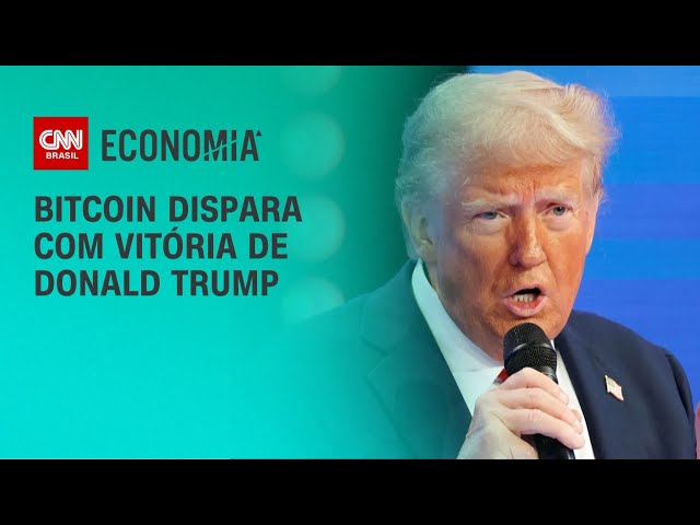 Bitcoin dispara com vitória de Donald Trump | CNN PRIME TIME