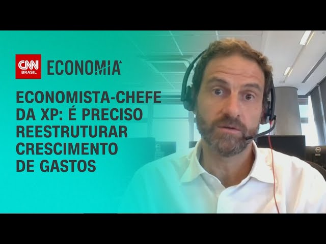 Economista-chefe da XP: É preciso reestruturar crescimento de gastos | CNN 360°