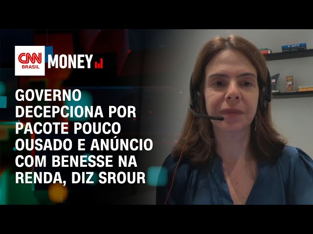 Governo decepciona por pacote pouco ousado e anúncio com benesse na renda, diz Srour | Money News