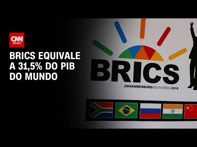 Brics equivale a 31,5% do PIB do mundo | CNN Prime Time