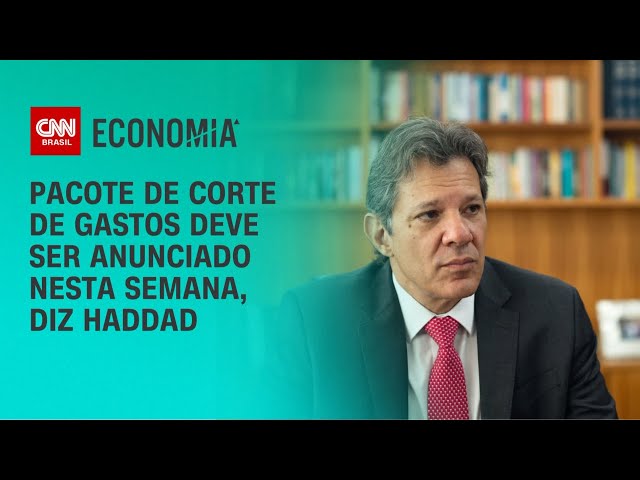 Pacote de corte de gastos deve ser anunciado nesta semana, diz Haddad | CNN ARENA