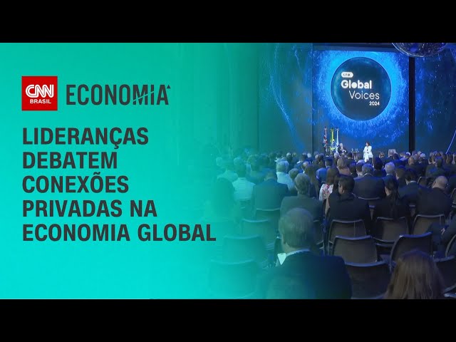 Lideranças debatem conexões privadas na economia global | CNN PRIME TIME