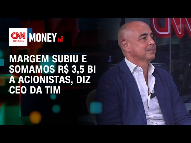 Margem subiu e somamos R$ 3,5 bi a acionistas, diz CEO da TIM | Money News