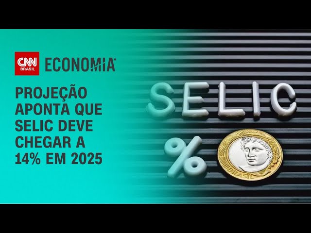 Projeção aponta que Selic deve chegar a 14% em 2025 | CNN ARENA