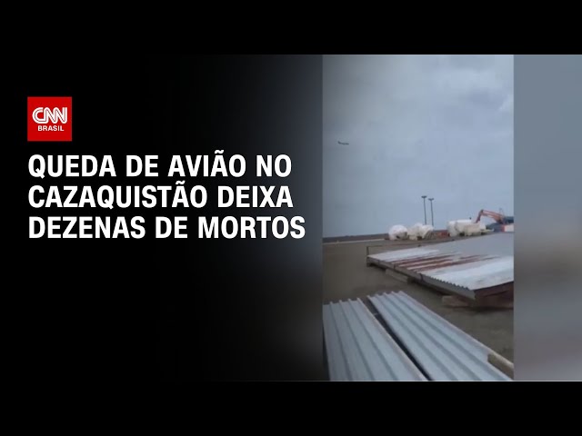 Queda de avião no Cazaquistão deixa dezenas de mortos | CNN NOVO DIA