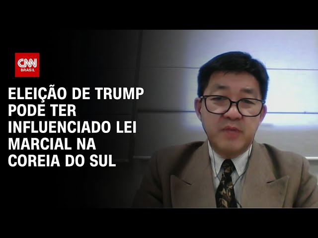 Eleição de Trump pode ter influenciado Lei Marcial na Coreia do Sul | BASTIDORES CNN