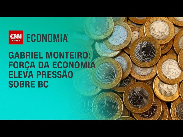 Gabriel Monteiro: Força da economia eleva pressão sobre BC | CNN NOVO DIA