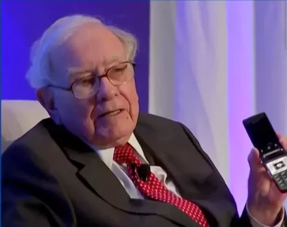 Imagem mostra o megainvestidor Warren Buffett