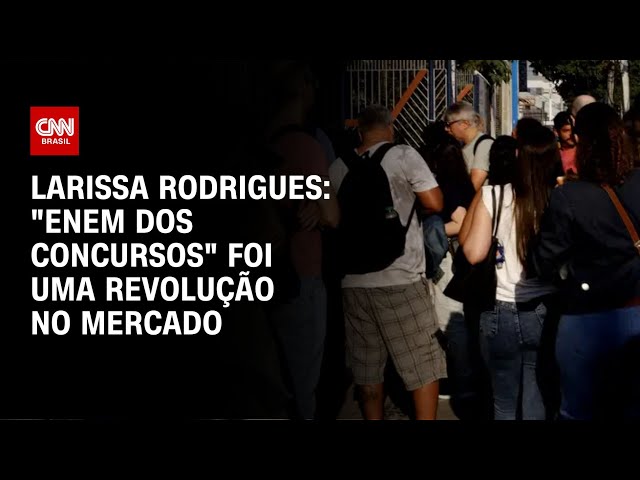 Larissa Rodrigues: "Enem dos Concursos" foi uma revolução no mercado | AGORA CNN