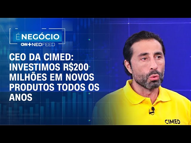 CEO da Cimed: Investimos R$200 milhões em novos produtos todos os anos | É NEGÓCIO