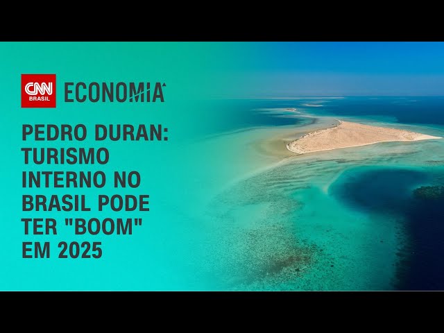 Pedro Duran: Turismo interno no Brasil pode ter "boom" em 2025 | CNN NOVO DIA