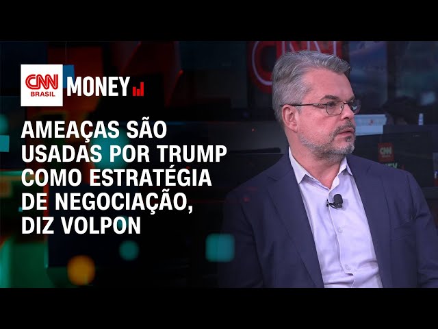 Ameaças são usadas por Trump como estratégia de negociação, diz Volpon | Fechamento de Mercado