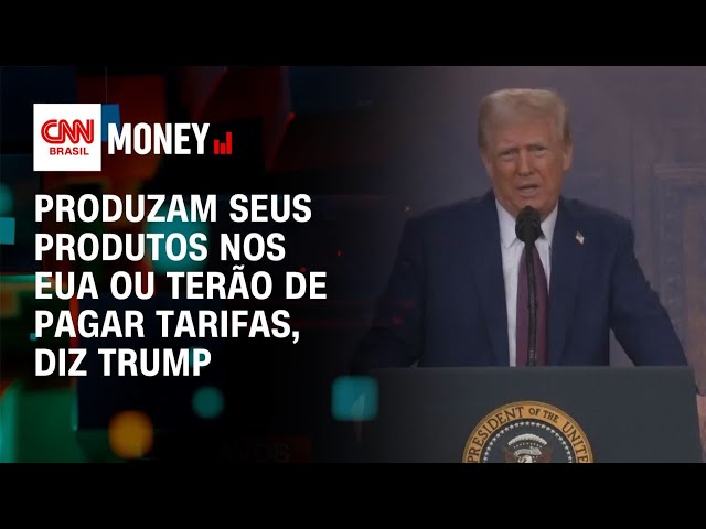 Produzam seus produtos nos EUA ou terão de pagar tarifas, diz Trump | Money News