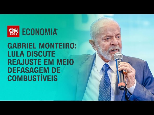 Gabriel Monteiro: Lula discute reajuste em meio defasagem de combustíveis | CNN NOVO DIA