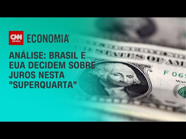 Análise: Brasil e EUA decidem sobre juros nesta "Superquarta" | CNN NOVO DIA