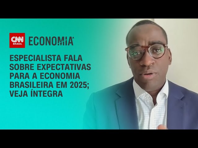 Economista fala sobre expectativas para a economia brasileira em 2025; Veja íntegra | CNN PRIME TIME