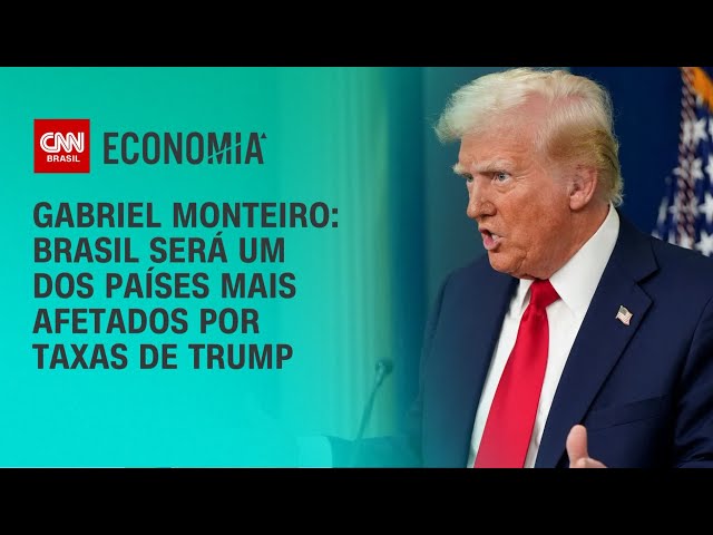 Gabriel Monteiro: Brasil será um dos países mais afetados por taxas de Trump | CNN NOVO DIA