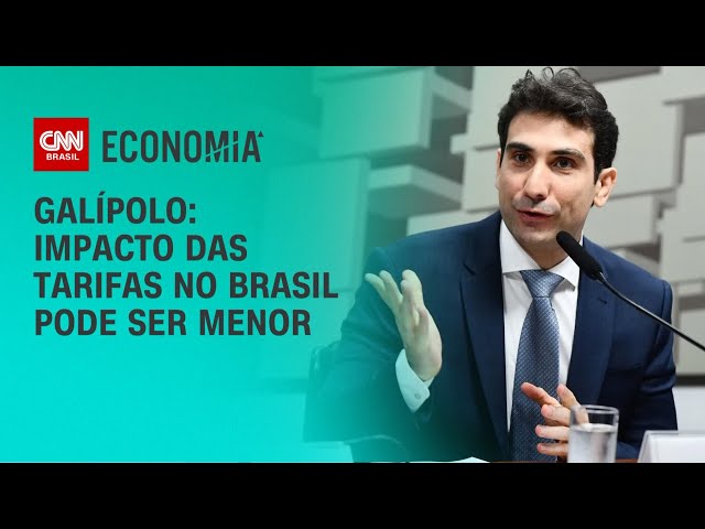 Galípolo: Impacto das tarifas no Brasil pode ser menor | CNN 360°