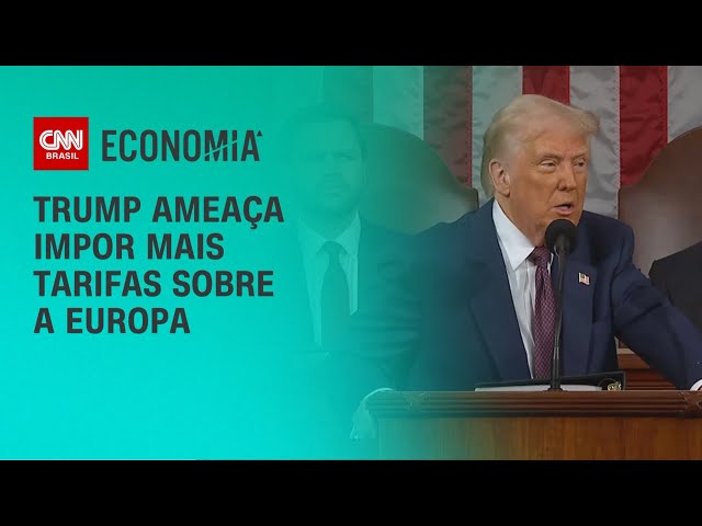 Trump ameaça taxar bebidas alcoólicas europeias em 200% | CNN PRIME TIME