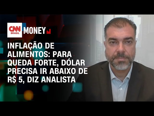 Inflação de alimentos: para queda forte, dólar precisa ir abaixo de R$ 5, diz analista | Money News