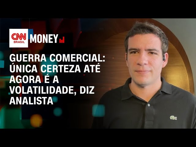 Guerra comercial: única certeza até agora é a volatilidade, diz analista | Abertura de Mercado